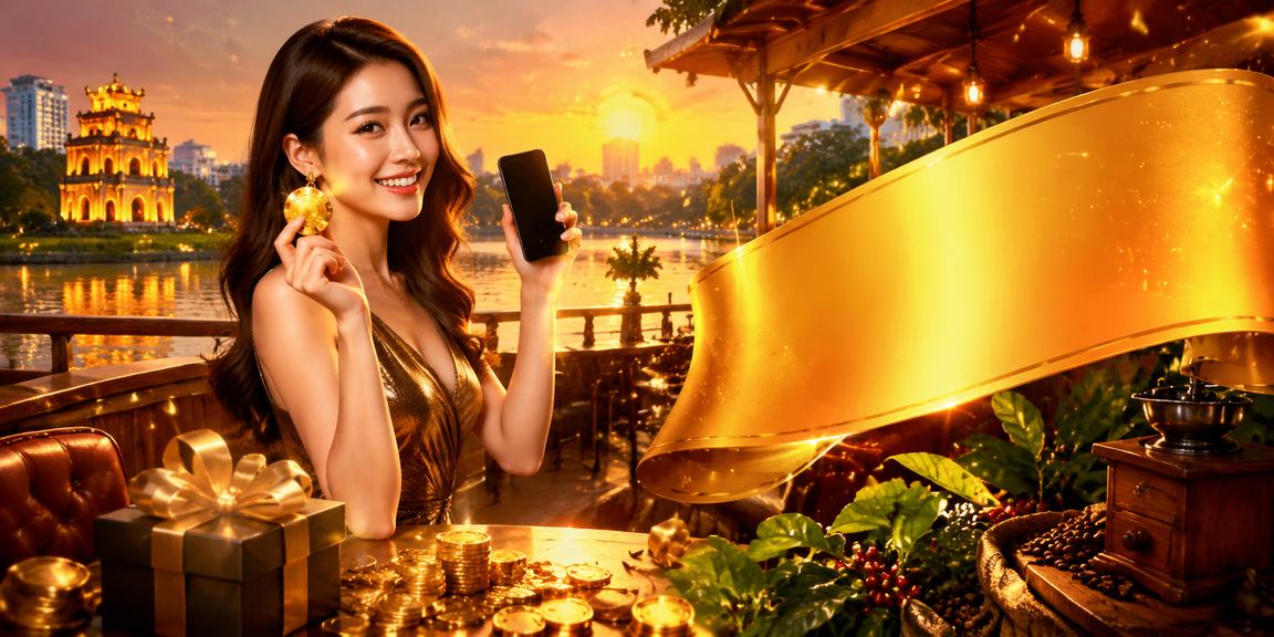 Người dùng tại Hà Nội kiểm tra thông tin hoàn tiền và tài khoản trong quán cà phê